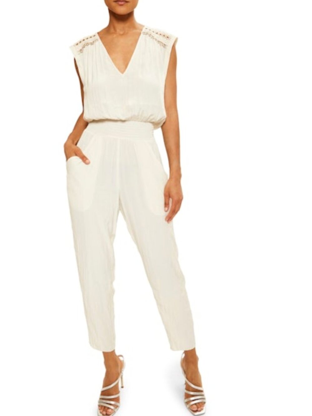 Ramy Brook Bristol Jumpsuit - Jute